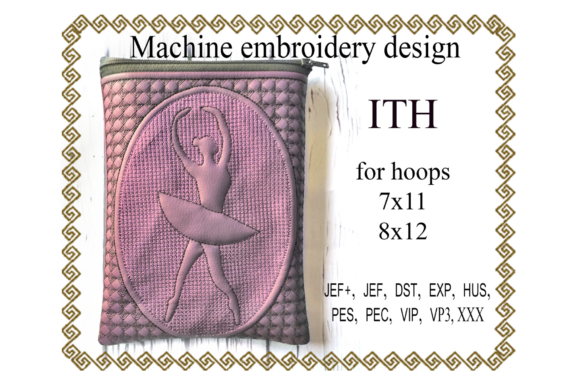 Ballerina Zippered Bag Review: Holiday ITH Gift Idea
