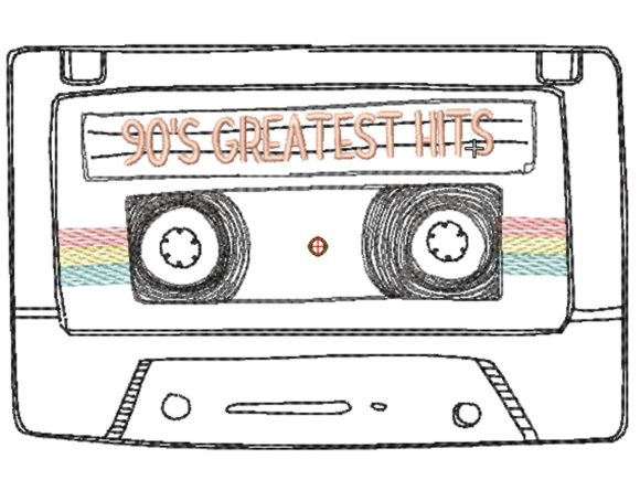 Cassette Doodle: A Vintage Embroidery Review
