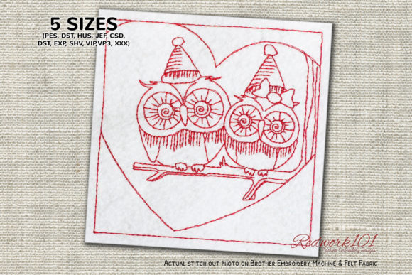 Review: Christmas Owl Couple Design for Business Merch