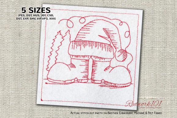 Review: Christmas Shoes Lineart Design for Holiday Crafts