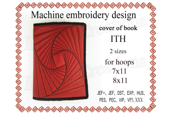 Review: Cover for Book - In the Hoop Design