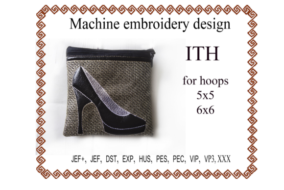 Review: Shoe Zip Bag - In The Hoop Design