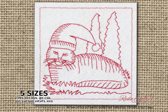 Reviewing Christmas Cat Design for Boutique Apparel