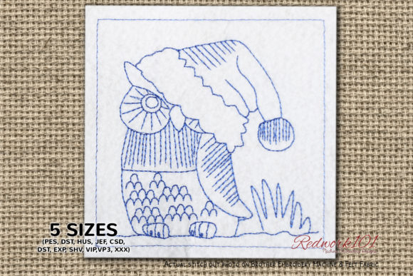 Reviewing Christmas Owl Bluework for Etsy Shops