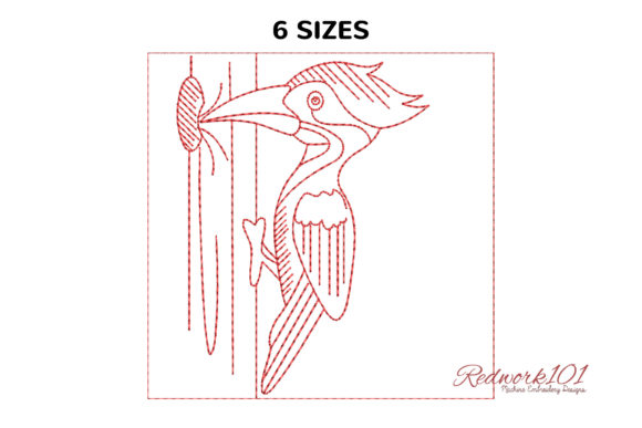 Woodpecker Bird on a Tree Lineart Review